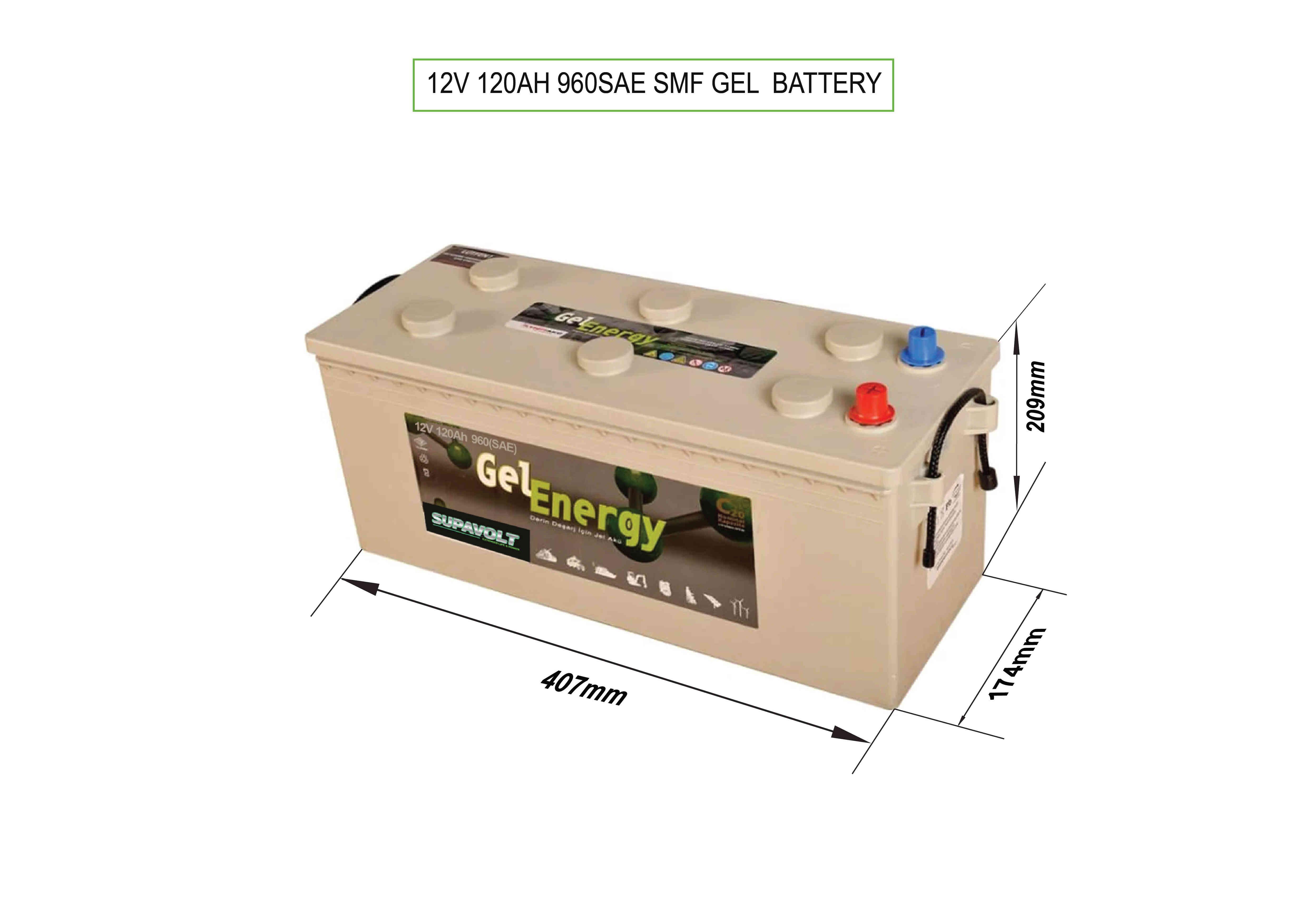 Gel Gel Batteries SV120GEL title=