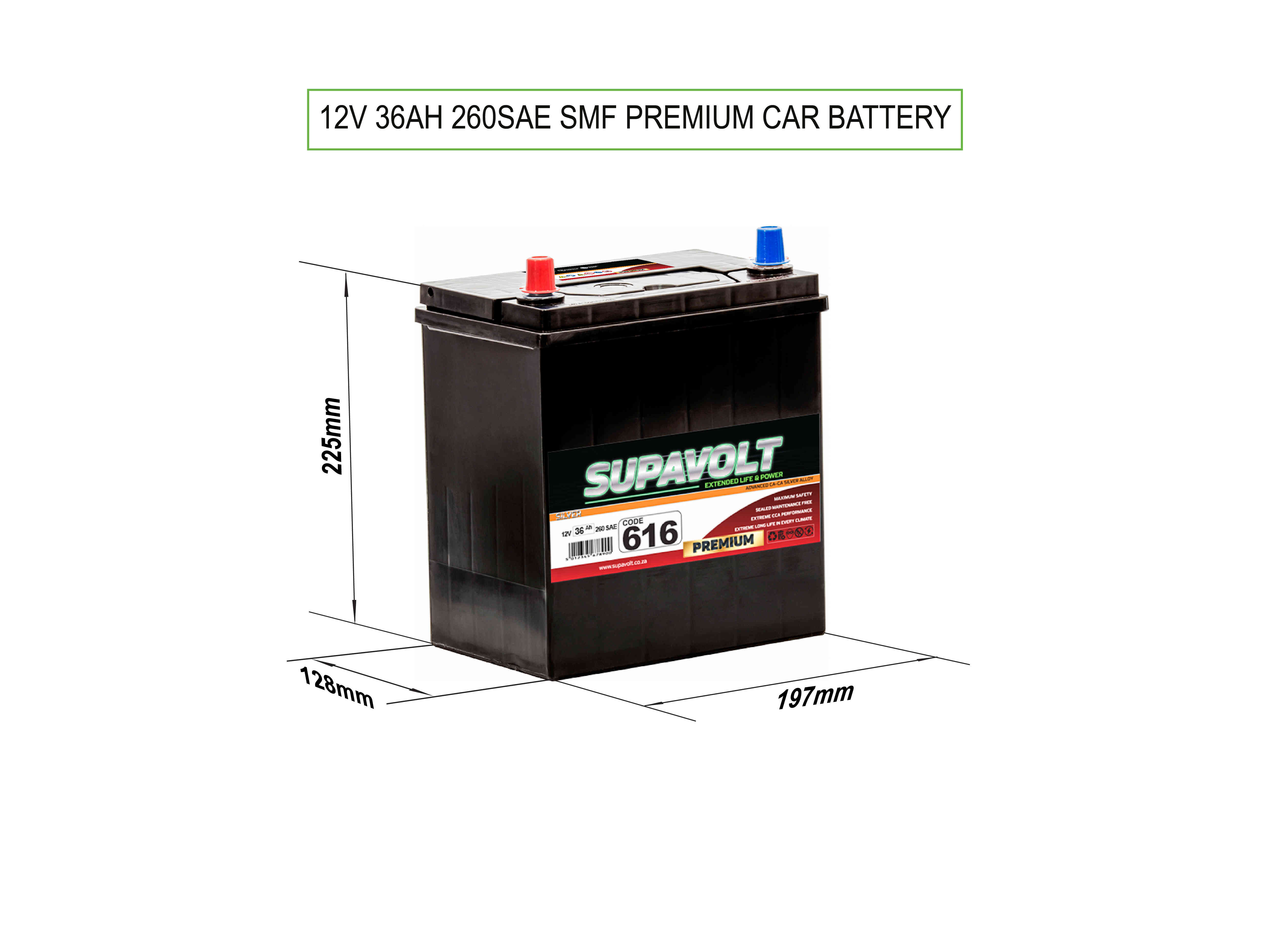 Car Car Batteries SV616 title=