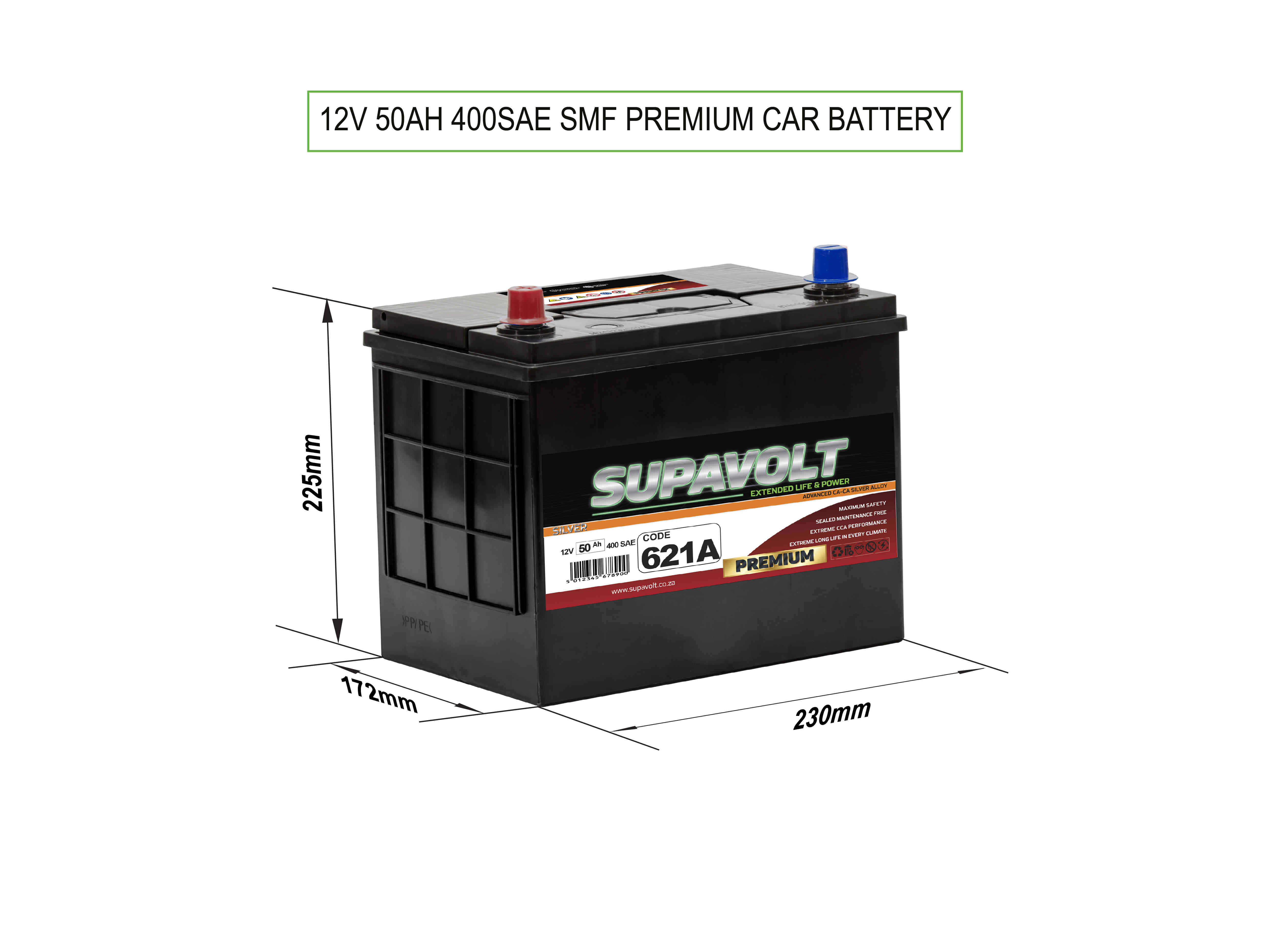 Car Car Batteries SV621A title=