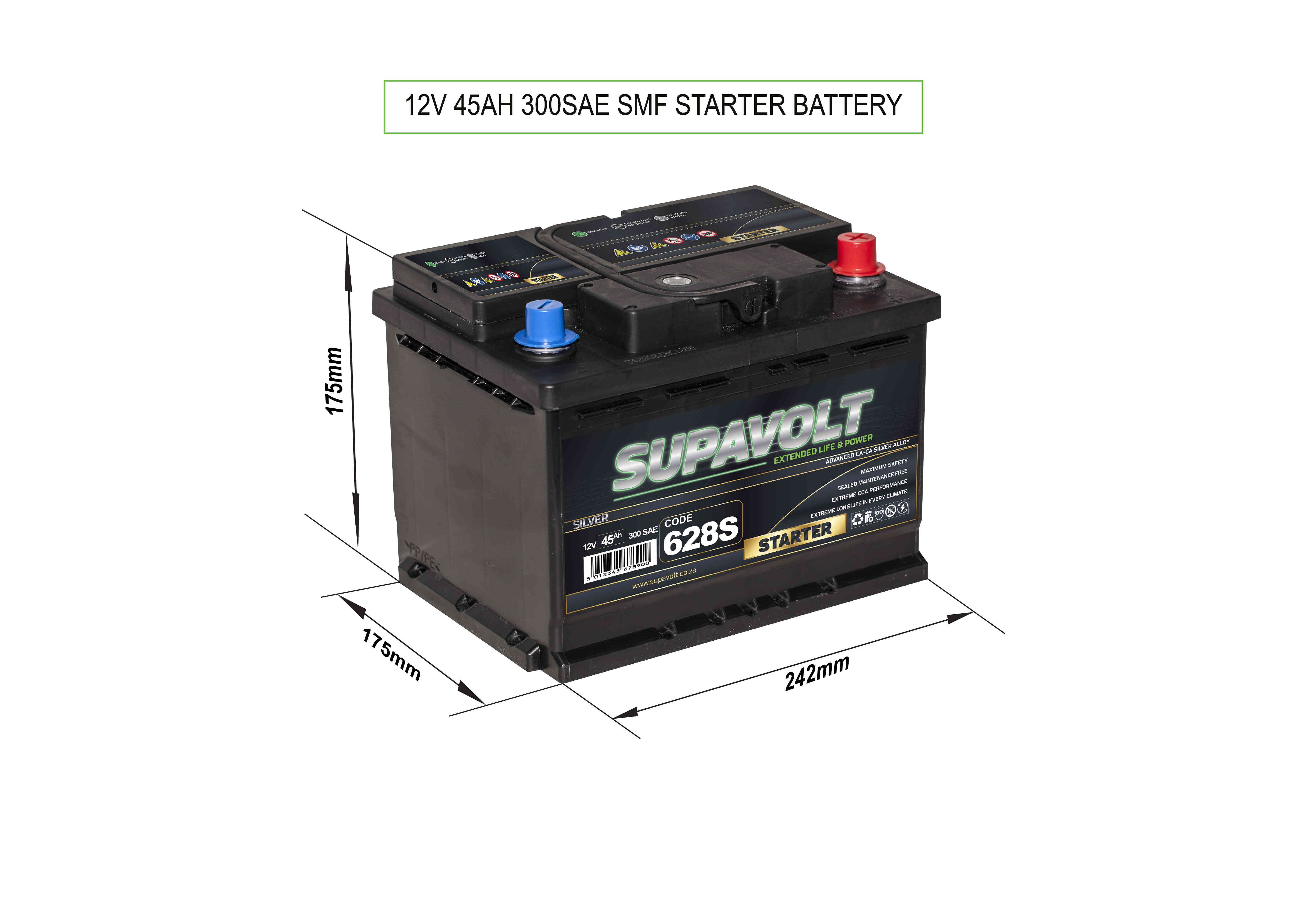 Car Car Batteries SV628S title=