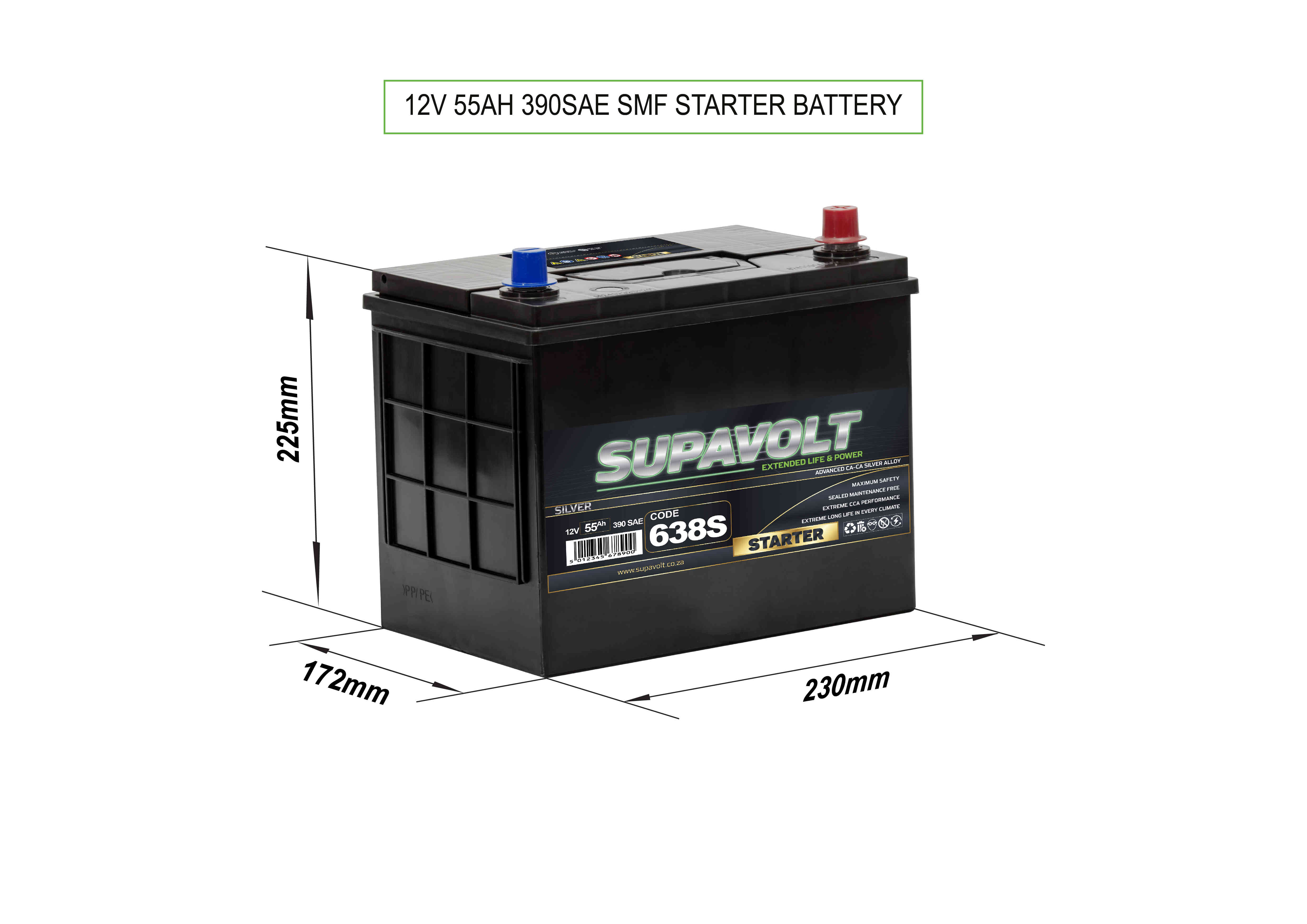 Car Car Batteries SV638S title=