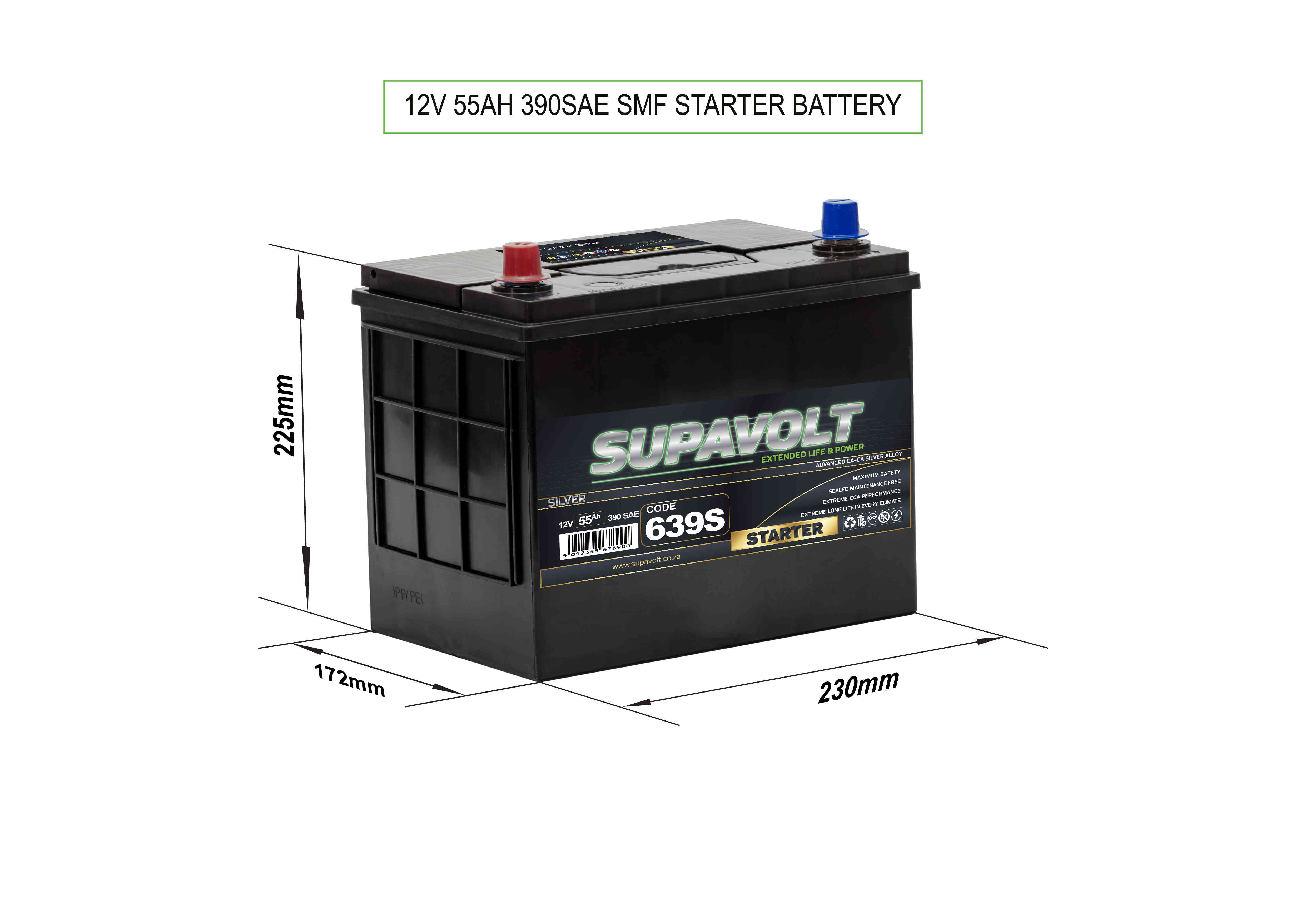 Car Car Batteries SV639S title=