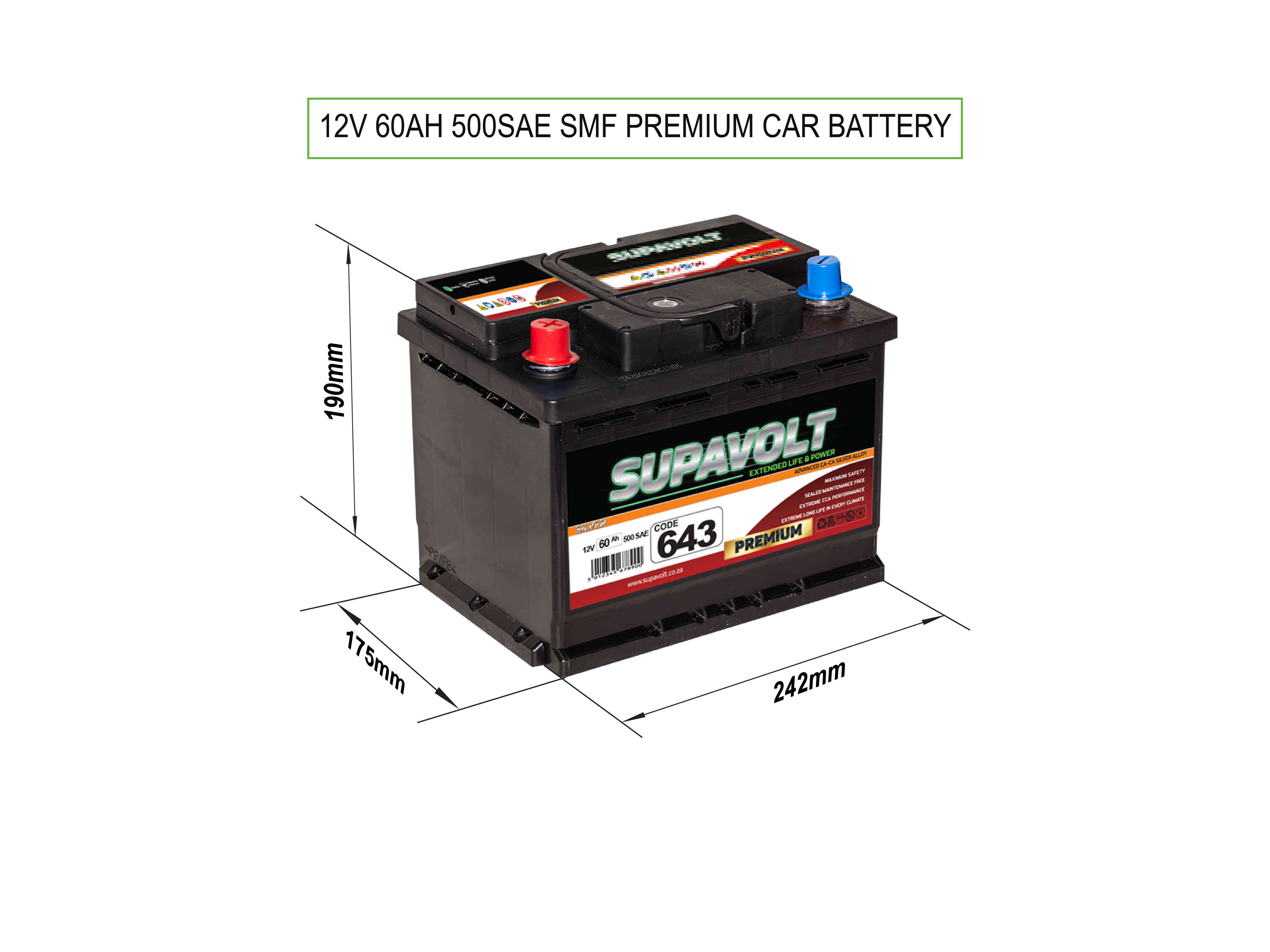 Car Car Batteries SV643 title=