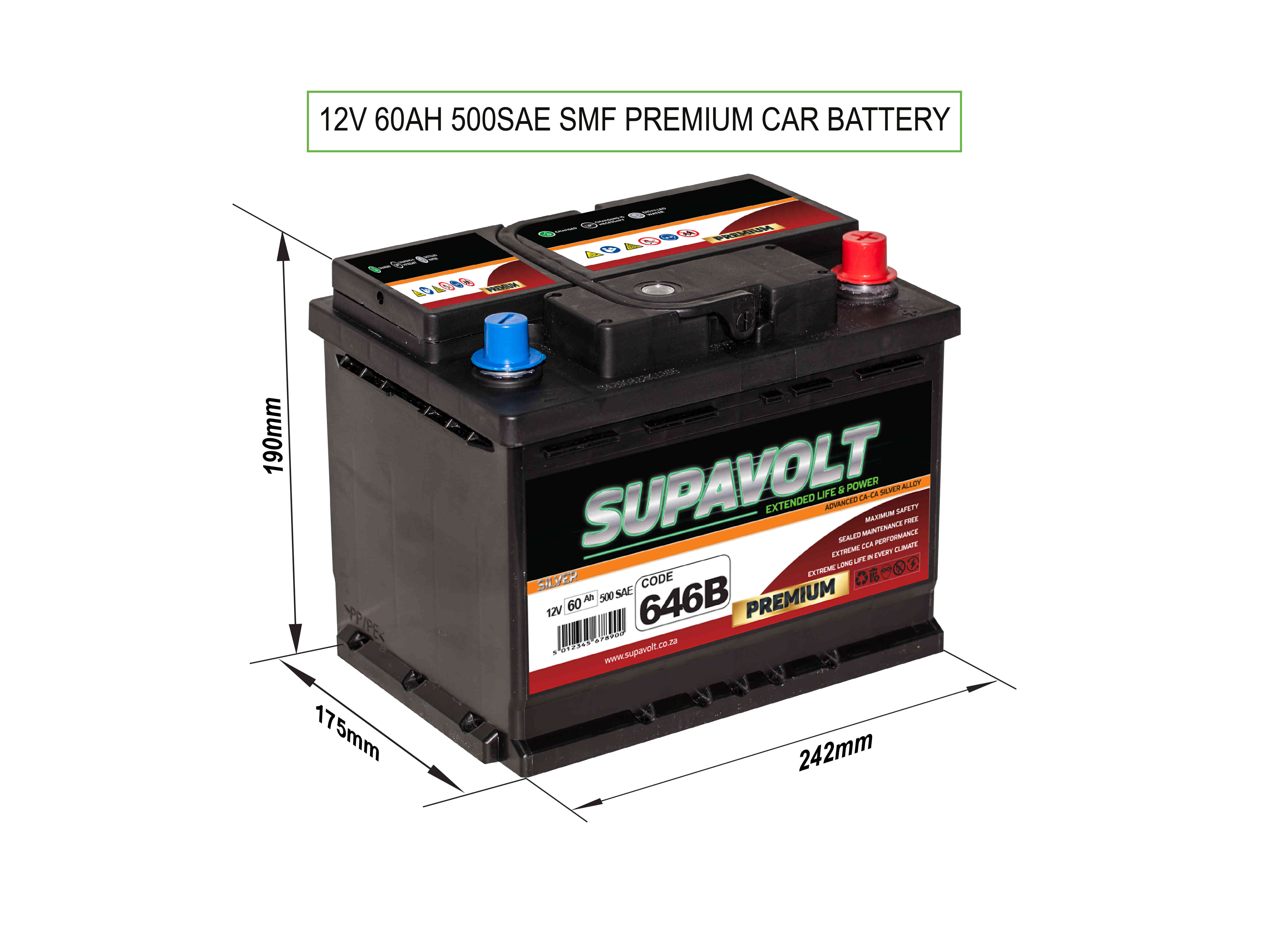 Car Car Batteries SV646B title=