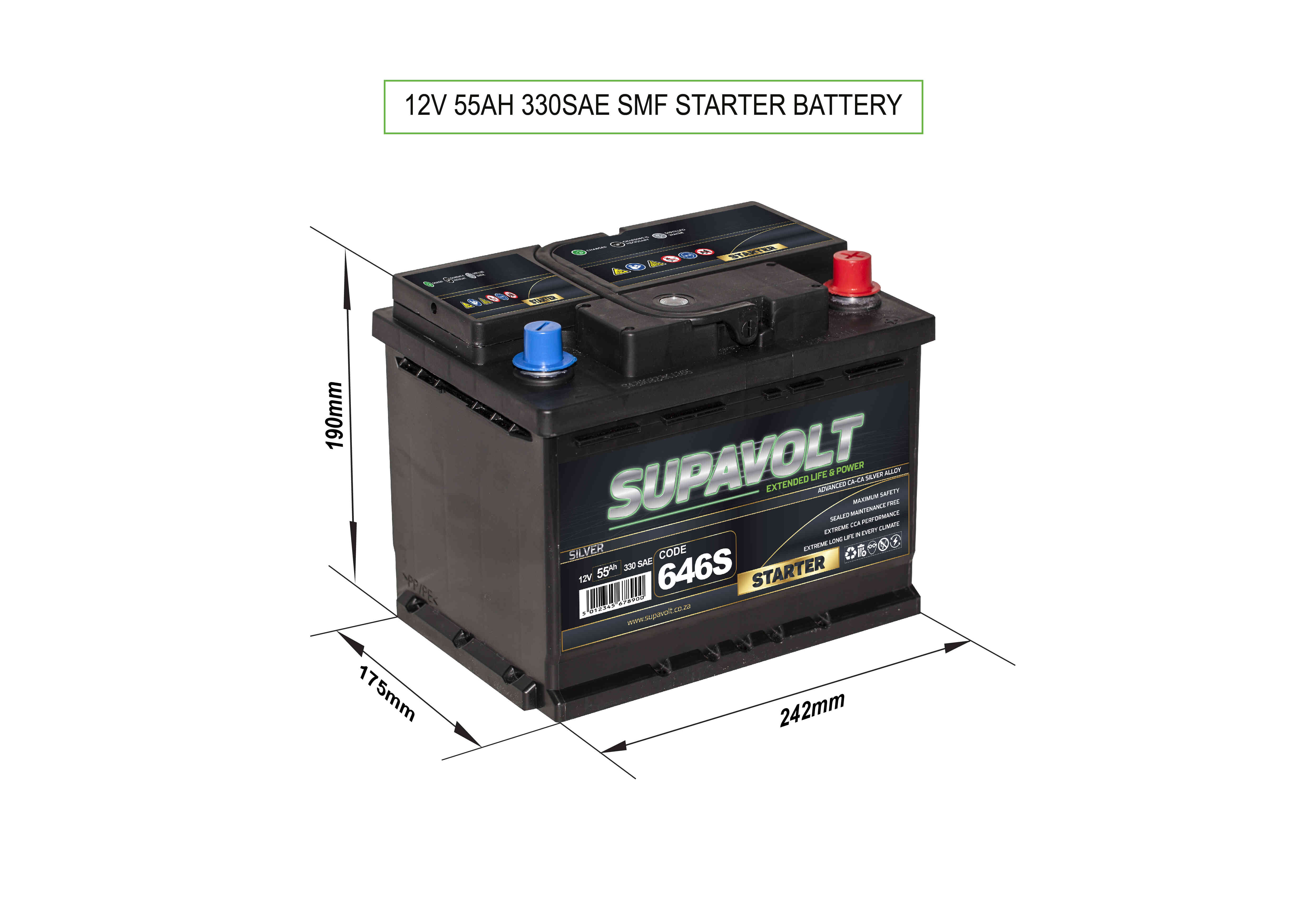 Car Car Batteries SV646S title=