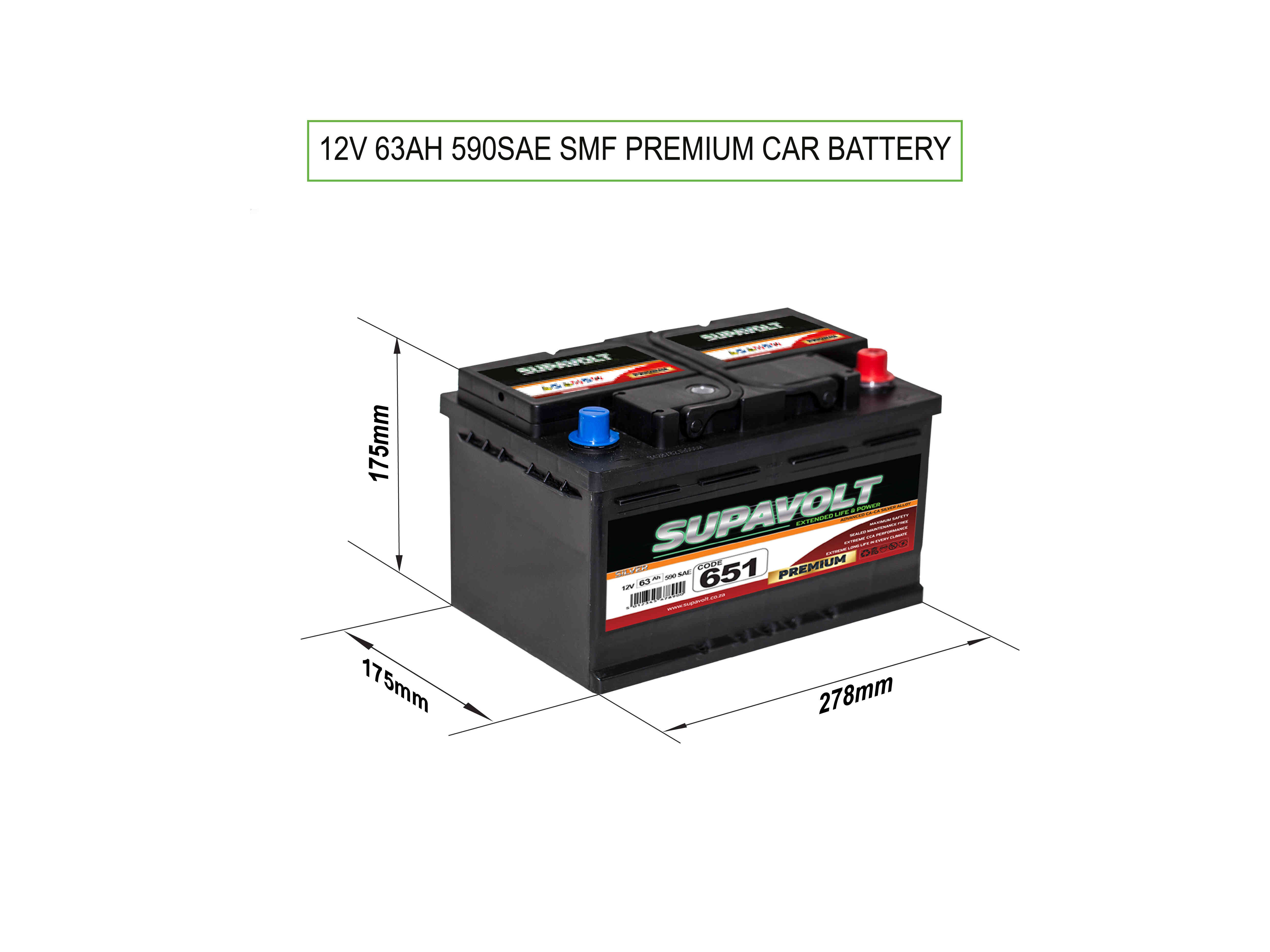 Car Car Batteries SV651 title=