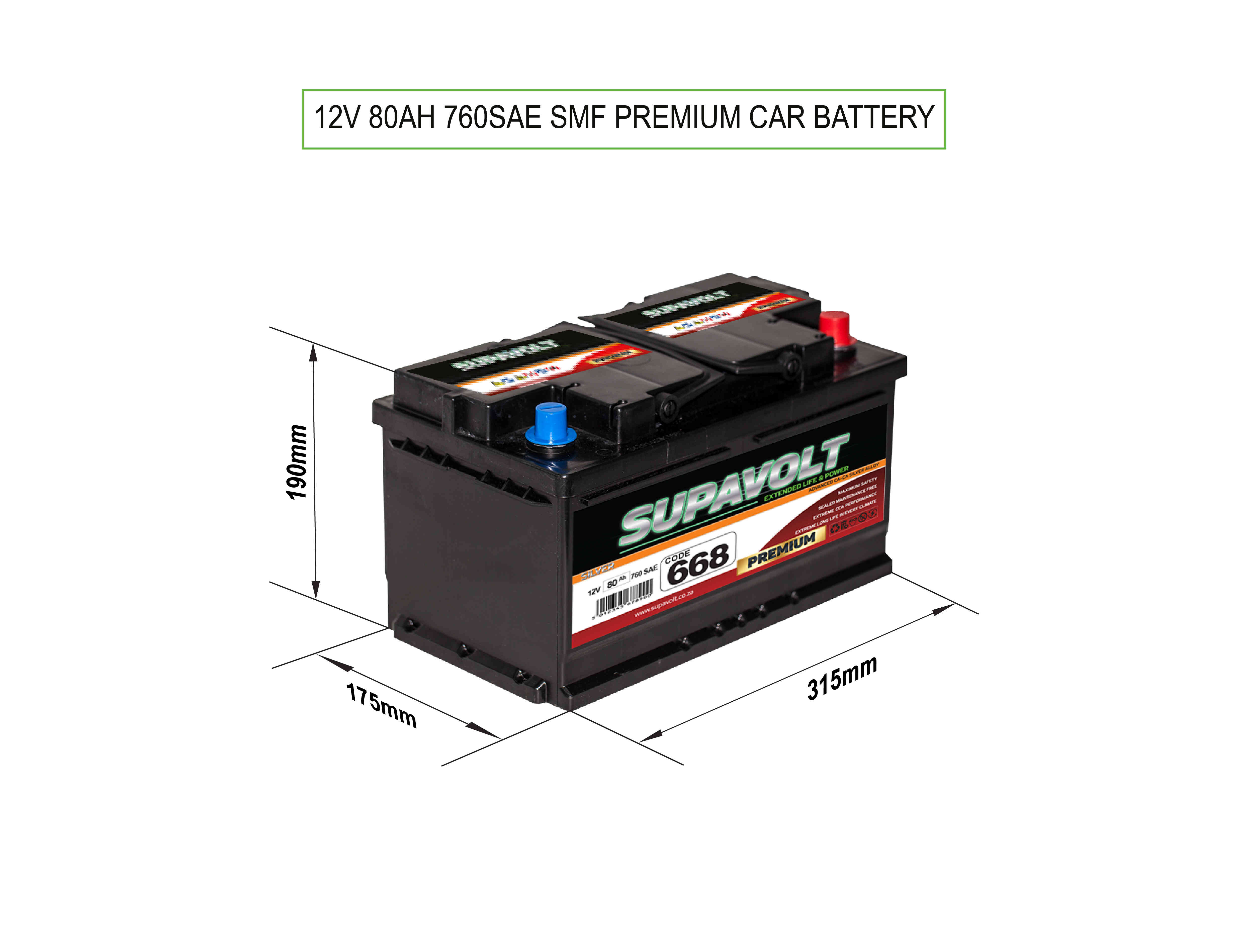 Car Car Batteries SV668 title=